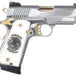 EAA Corp Girsan MC1911 Liberador Officer Chrome 9mm 3.5" Barrel 7-Rounds