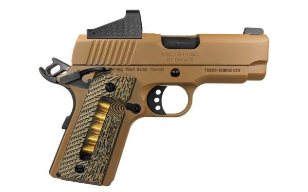 EAA Corp Girsan MC1911SC Ultimate Flat Dark Earth 9mm 3.4" Barrel 7-Rounds