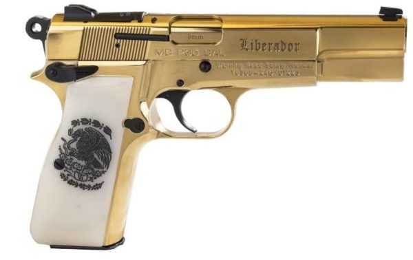 EAA Corp Girsan MCP35 Liberador Gold 9mm 4.87" Barrel 10-Rounds CA Compliant