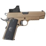 EAA Corp Girsan Mc1911c Commander Optic Flat Dark Earth 9mm 4.4" Barrel 9-Rounds