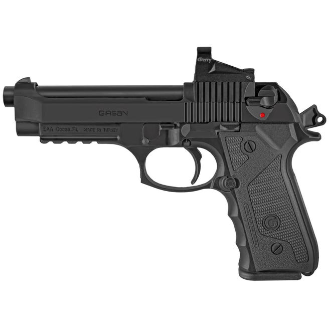 EAA Corp MC Regard Pistol 9mm 4.9" Barrel 18-Rounds with Red Dot Optics EAA Corp MC Regard Pistol 9mm 4.9" Barrel 18-Rounds with Red Dot Optics - HANDGUNS - Miami Shooters Supply