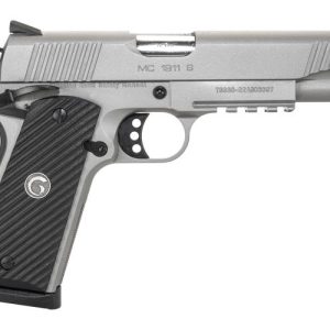 EAA Corp MC1911S Silver .45 ACP 5" Barrel 8-Rounds Rail