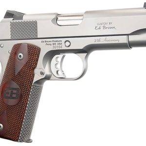 Ed Brown Kobra Carry "25th Anniversary" Stainless .45 ACP 4.25" Barrel 7-Rounds