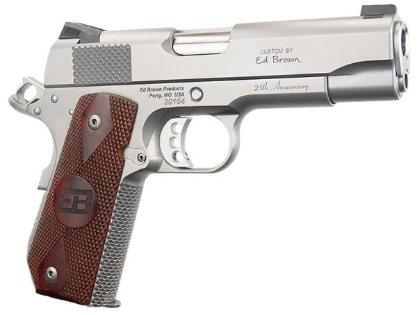 Ed Brown Kobra Carry "25th Anniversary" Stainless .45 ACP 4.25" Barrel 7-Rounds