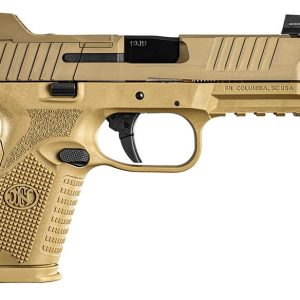 FN 509 Midsize Tactical Flat Dark Earth 9mm 4.5" Barrel 24-Rounds MRD Ready