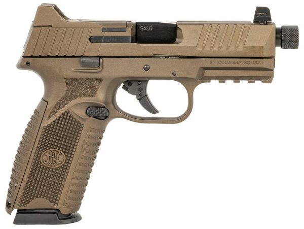 FN 509 Tactical Bronze 9mm 4.5" Barrel 10-Rounds 5 Mags
