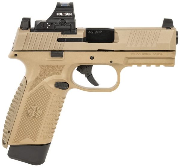 FN 545 MRD Flat Dark Earth .45 ACP 4.1" Barrel 15-Rounds w/ Holosun 407C