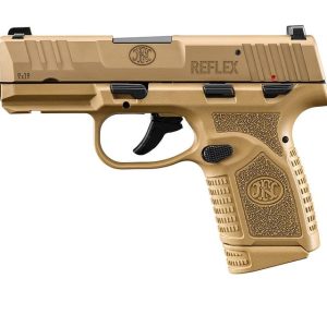 FN Reflex Flat Dark Earth 9mm 3.3" Barrel 10-Rounds w/ Manual Safety