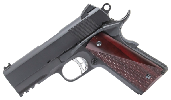 FUSION 1911 Commander 9mm 3.5" Barrel 7-Rounds Red Cocobolo Grips
