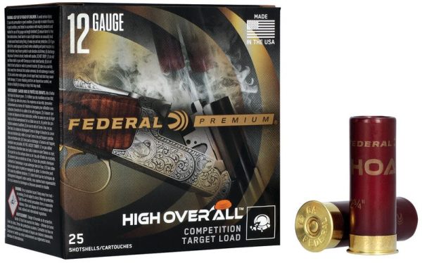 Federal Premium High Over All 12 GA #8 Shot 1-1/8 oz 25-Rounds 2.75"