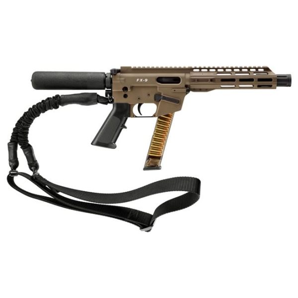 Freedom Ordnance FX9 Flat Dark Earth 9mm 8" Barrel 32-Rounds