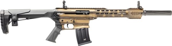 G-Force GF25 Burnt Bronze American Flag 12 GA 18.5" Barrel 5-Rounds