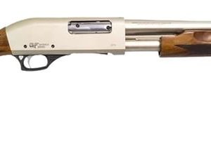G-Force GF3PN Wood / Nickel 12 GA 18.5" Barrel 3"-Chamber 4-Rounds