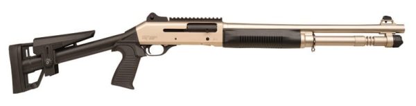 G-Force SAX-2T Nickel / Black 12 GA 18.5" Barrel 5-Rounds