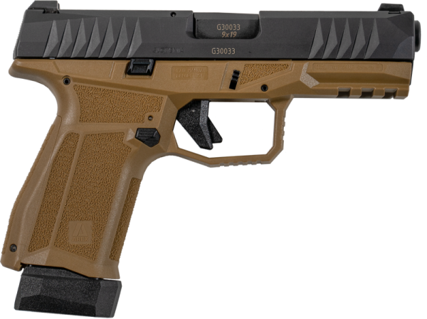 Global Ordnance Arex Delta M Flat Dark Earth 9mm 4" Barrel 17-Rounds 2 Mags