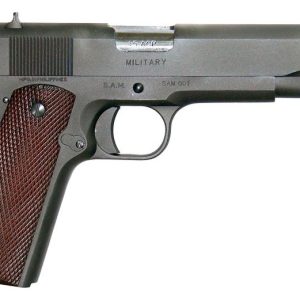 Global Trade Defense Military 1911 .45 ACP 5" Barrel 9-Rounds Wood Grip - 1911 - Miami Shooters Supply