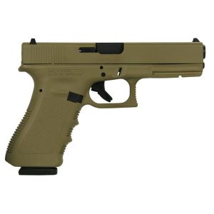 Glock 17 Gen 3 Flat Dark Earth 9mm 4.49" Barrel 17-Rounds with Contrast Sights
