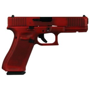 Glock 17 Gen 5 Distressed Red 9mm 4.49" Barrel 17-Rounds 3 Mags