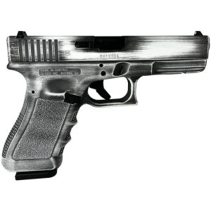 Glock 17 Gen 3 Distressed White 9mm 4.48" Barrel 17-Rounds