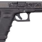 Glock 17 Gen4 Engraved 9mm 4.49" Barrel 17-Rounds