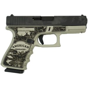 Glock 19 Gen 3 "American Made-Farm" Grey 9mm 4.02" Barrel 15-Rounds