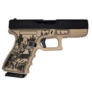Glock 19 Gen 3 Custom "Deer Hunter" Sand 9mm 4.02" Barrel 15-Rounds