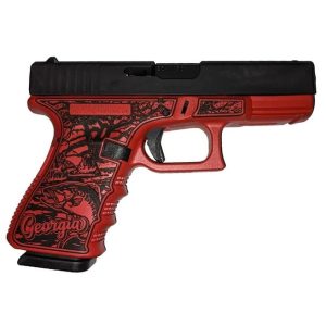 Glock 19 Gen 3 Custom "Georgia Red" 9mm 4.02" Barrel 15-Rounds - HANDGUNS - Miami Shooters Supply