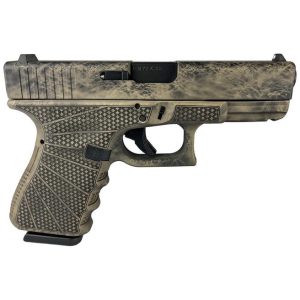 Glock 19 Gen 3 Custom "Marble Stipple" 9mm 4.02" Barrel 15-Rounds - HANDGUNS - Miami Shooters Supply