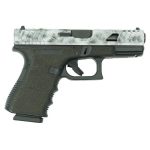 Glock 19 Gen 3 Custom Marble / Static Stipple 9mm 4" Barrel 15-Rounds Optics Ready