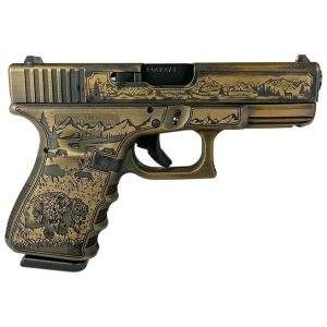 Glock 19 Gen 3 Custom "Western" Bronze 9mm 4.02" Barrel 15-Rounds - HANDGUNS - Miami Shooters Supply