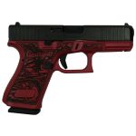 Glock 19 Gen 5 Custom "Georgia Red" 9mm 4.02" Barrel 15-Rounds