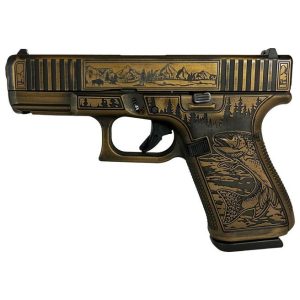 Glock 19 Gen 5 Custom "Western" Bronze 9mm 4.02" Barrel 15-Rounds