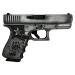 Glock 19 Gen3 Custom "Texas Silver" 9mm 4.01" Barrel 15-Rounds