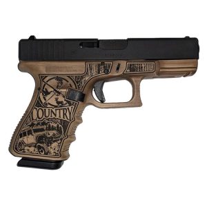 Glock 19 Gen 3 "Bourbon Country" Brown 9mm 4.02" Barrel 15-Rounds