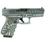 Glock 19 Gen 3 "Live or Die Patriot Gray" 9mm 4.02" Barrel 15-Rounds