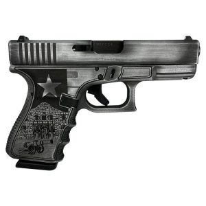 Glock 19 Gen 3 "Texas Silver" 9mm 4.02" Barrel 15-Rounds