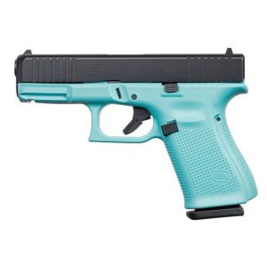 Glock 19 Gen5 Robin's Egg Blue / Black 9mm 4.02" Barrel 15-Rounds