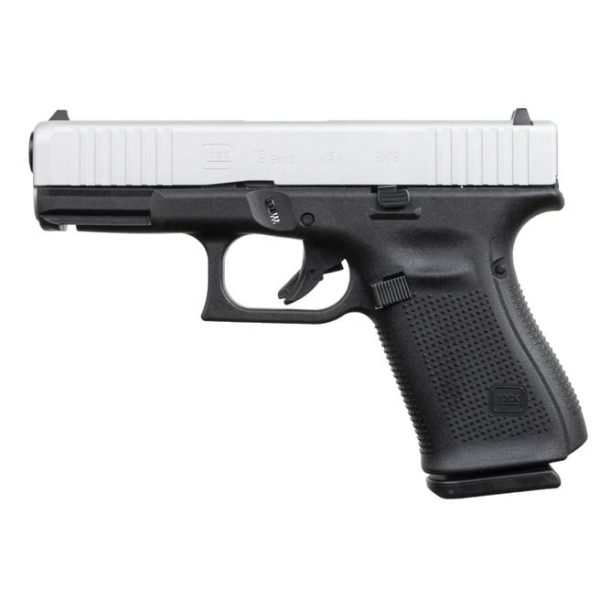 Glock 19 Gen5 Black / Aluminum 9mm 4.02" Barrel 15-Rounds
