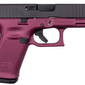 Glock 19 Gen5 Black / Black Cherry 9mm 4.02" Barrel 15-Rounds 3 Mags