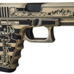 Glock 19 Gen5 MOS "Battlefield Cross" Tan 9mm 4.02" Barrel 15-Rounds