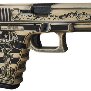 Glock 19 Gen5 MOS "Battlefield Cross" Tan 9mm 4.02" Barrel 15-Rounds