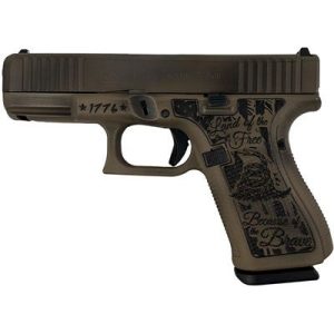 Glock 19 Gen5 MOS "Old Glory" Flat Dark Earth 9mm 3.4" Barrel 15-Rounds