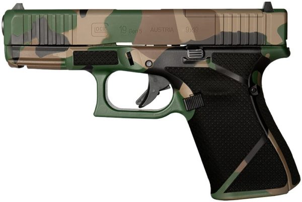 Glock 19 Gen5 MOS M81 Camo 9mm 4.02" Barrel 15-Rounds