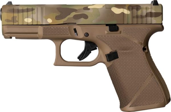 Glock 19 Gen5 MOS FDE / Camo 9mm 4.02" Barrel 15-Rounds