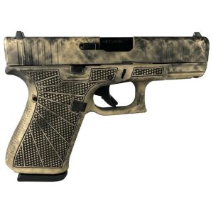 Glock 19 Gen5 Custom Marble 9mm 4.02" Barrel 15-Rounds