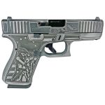 Glock 19 Gen5 "Patriot Gray Live or Die" 9mm 4.02" Barrel 15-Rounds
