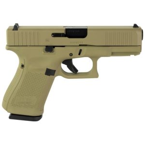 Glock 19 Gen5 Coyote Tan 9mm 4.02" Barrel 15-Rounds