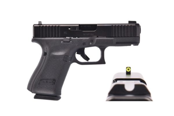 Glock 19 Gen5 9mm 4.02" Barrel 10-Rounds Ameriglo Night Sights