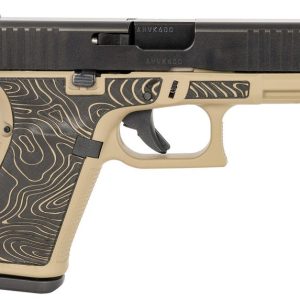 Glock 19 Gen5 "Topography" Flat Dark Earth / Black 9mm 4.02" Barrel 15-Rounds USA