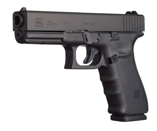 Glock 20 Gen4 10mm 4.6" Barrel 15-Rounds w/ Night Sights